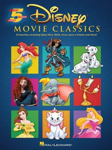 Disney Movie Classics - Five-Finger Piano - 8 Songs for Beginners