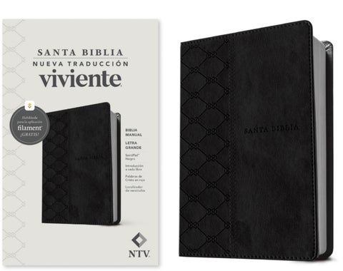Biblia Manual NTV, Letra Grande Con Filament