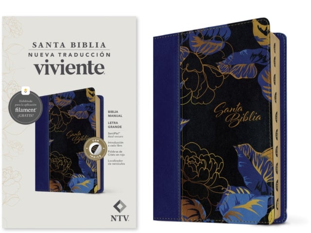 Biblia Manual NTV, Letra Grande Con Filament