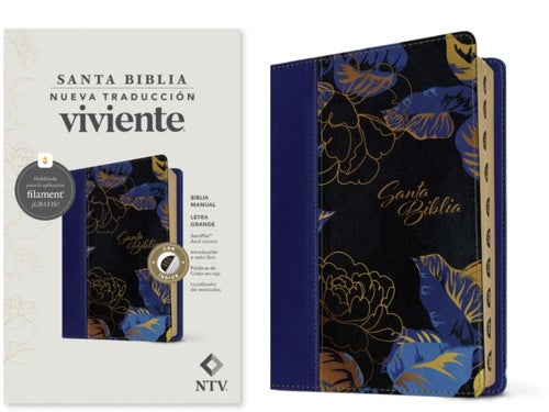 Biblia Manual NTV, Letra Grande Con Filament