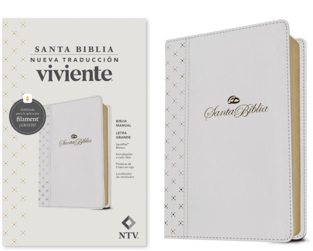 Biblia Manual NTV, Letra Grande Con Filament