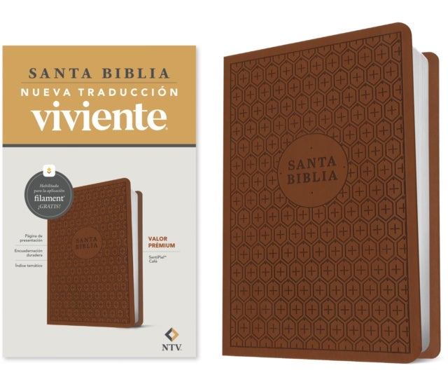 Biblia Valor Premium Ntv Con Filament (Sentipiel, Cafe)