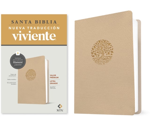 Biblia Valor Premium NTV, Letra Grande Con Filament