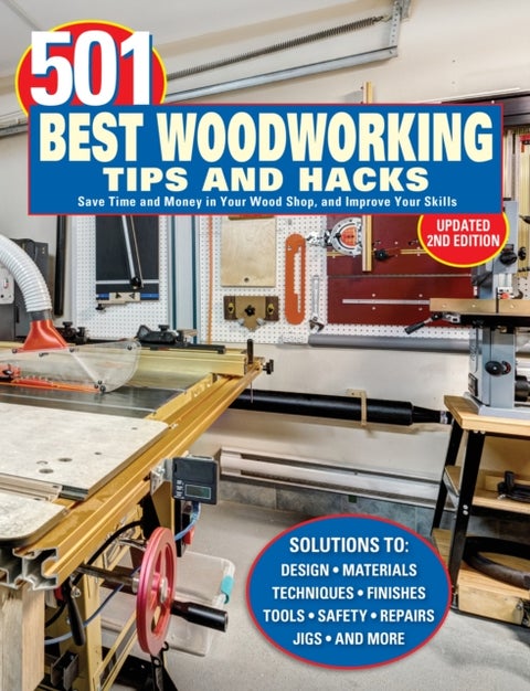 501 Best Woodworking Tips and Hacks - Save Time and Money in Your Wood Shop, and Improve Your Skills