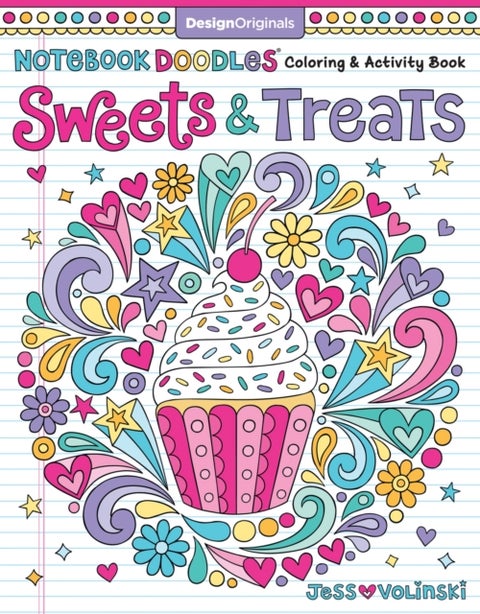Notebook Doodles Sweets & Treats - Coloring & Activity Book