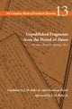 Unpublished Fragments from the Period of Dawn (Winter 1879/80¿Spring 1881)
