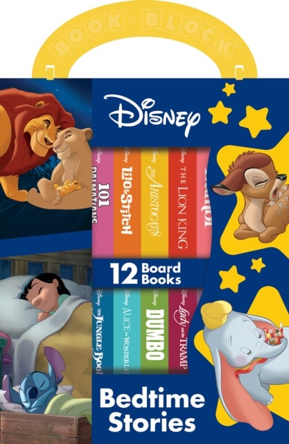 Disney Bedtime Stories 12 Board Book