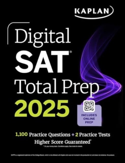 Digital SAT Total Prep 2025 with 2 Full Length Practice Tests, 1,000+ Practice Questions, and End of