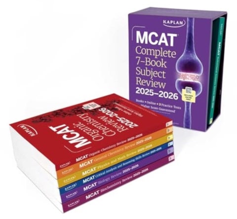 MCAT Complete 7-Book Subject Review 2025-2026, Set