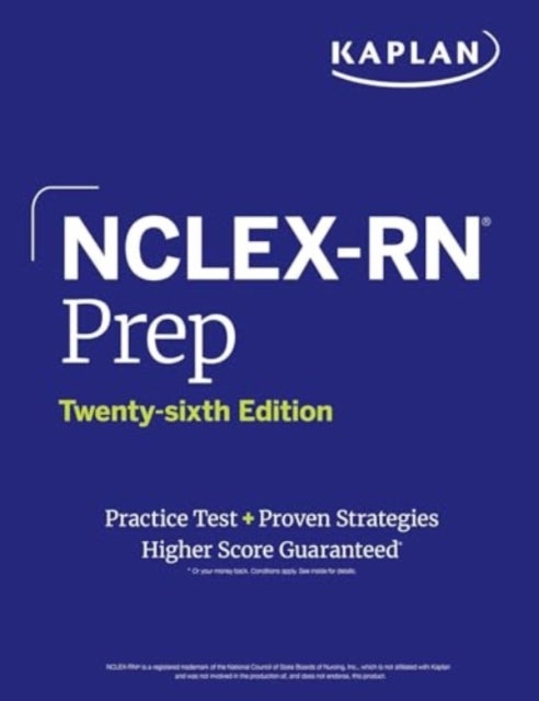 NCLEX-RN Prep, Twenty-sixth Edition (2026): Includes 1 Full Length Practice Test + Proven Strategies