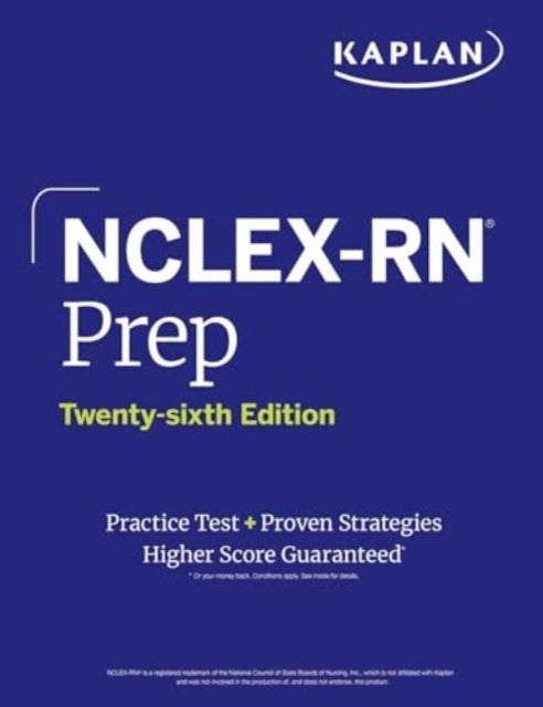 NCLEX-RN Prep, Twenty-sixth Edition (2026): Includes 1 Full Length Practice Test + Proven Strategies
