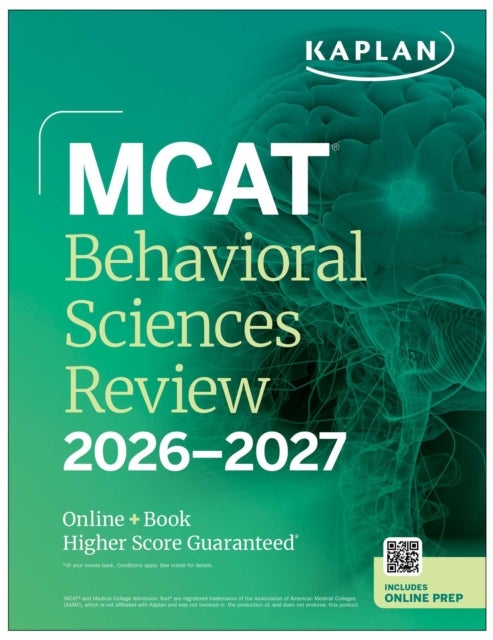 MCAT Behavioral Sciences Review 2026-2027 - Online + Book