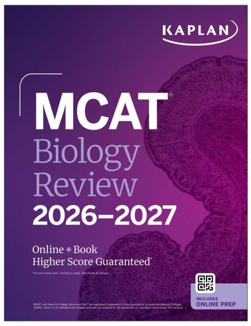 MCAT Biology Review 2026-2027 - Online + Book
