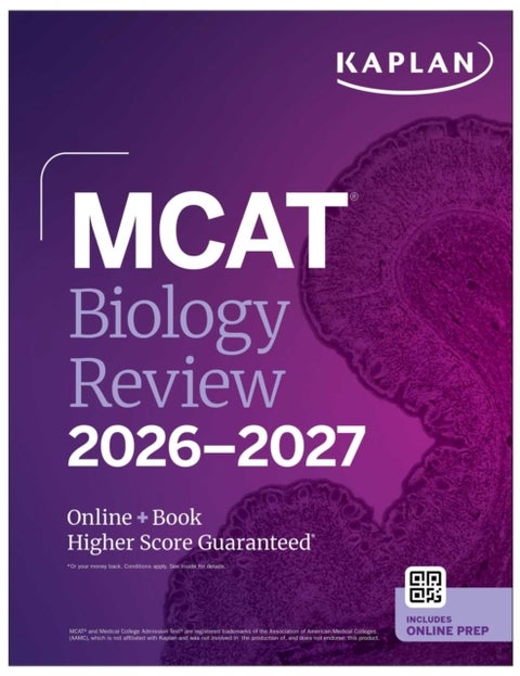 MCAT Biology Review 2026-2027 - Online + Book