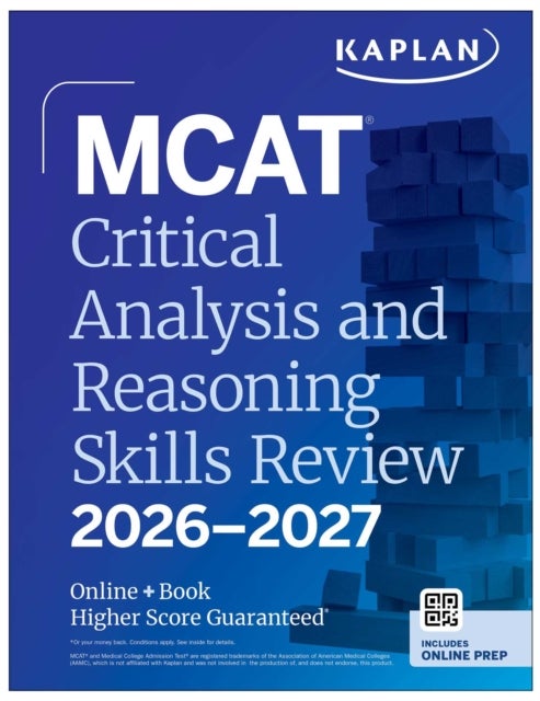 MCAT Critical Analysis and Reasoning Skills Review 2026-2027 - Online + Book