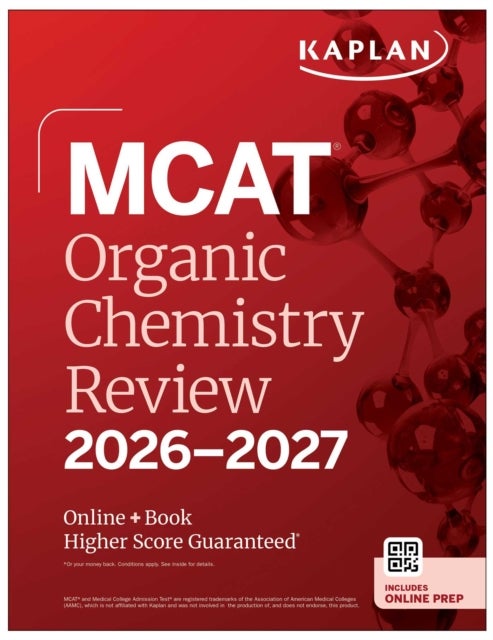 MCAT Organic Chemistry Review 2026-2027 - Online + Book