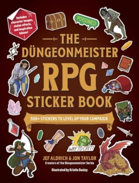 The Dungeonmeister RPG Sticker Book - 500+ Stickers to Level Up Your Campaign