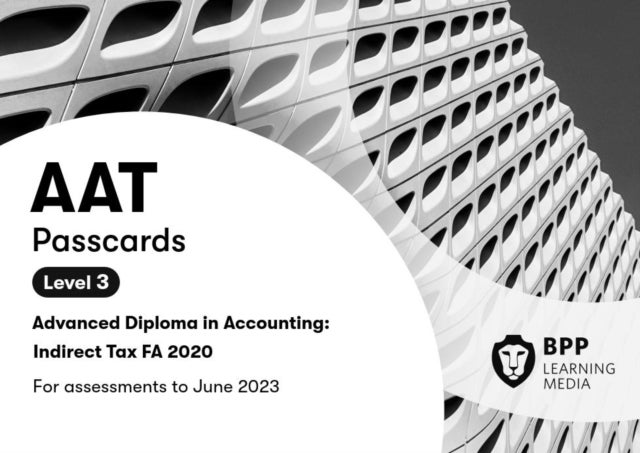 AAT Indirect Tax FA2020 - Passcards