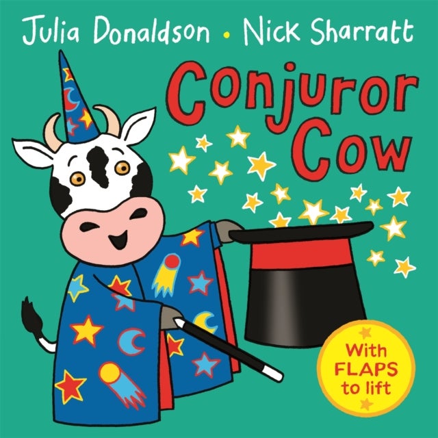 Conjuror Cow - with flaps to lift!