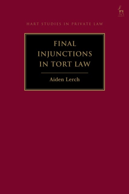 Final Injunctions in Tort Law