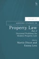 Modern Studies in Property Law, Volume 13, Part 2