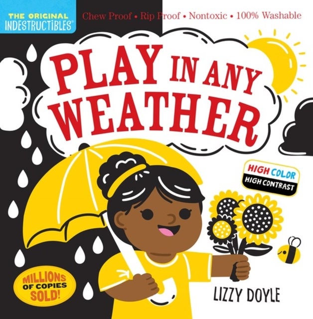 Indestructibles: Play in Any Weather (High Color High Contrast) - Chew Proof · Rip Proof · Nontoxic · 100% Washable (Book for Babies, Newborn Books, Safe to Chew)