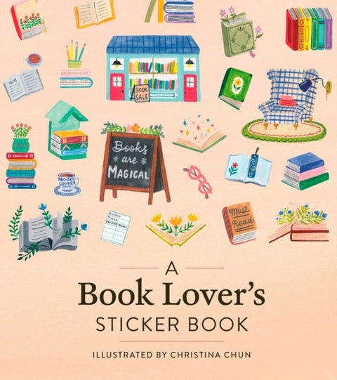 A Book Lover's Sticker Book