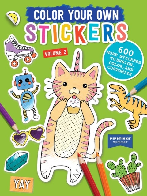 Color Your Own Stickers, Volume 2 - Trade Edition