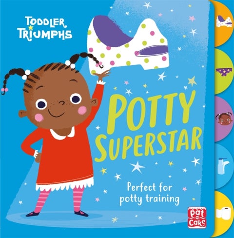 Toddler Triumphs: Potty Superstar - A potty training book for girls