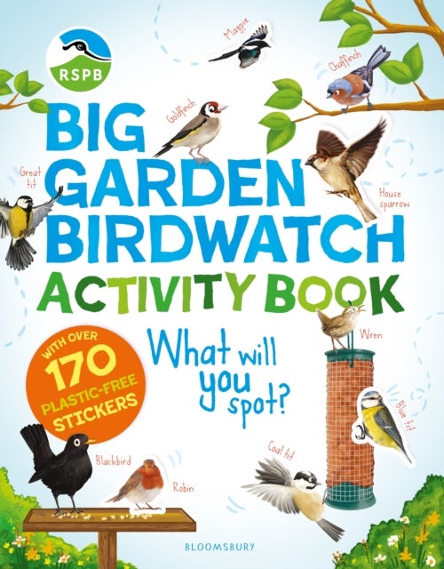 RSPB Big Garden Birdwatch Activity Book - The essential birdwatching activity book with 170+ stickers!