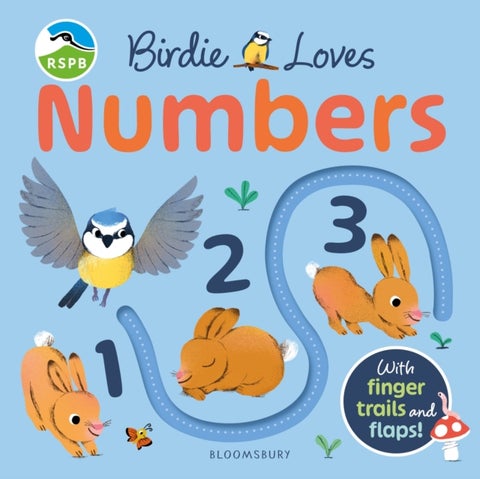 RSPB Birdie Loves Numbers - With finger trails and lift-the-flap surprises!