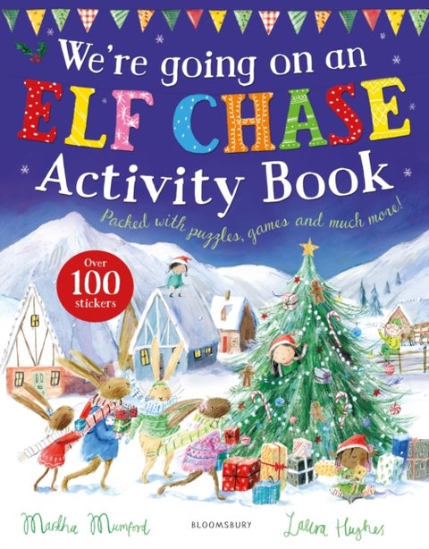 We're Going on an Elf Chase Activity Book - New Edition (The Bunnies of Hoppity Hill)