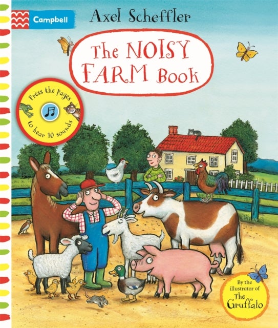 The Noisy Farm Book - A press-the-page sound book