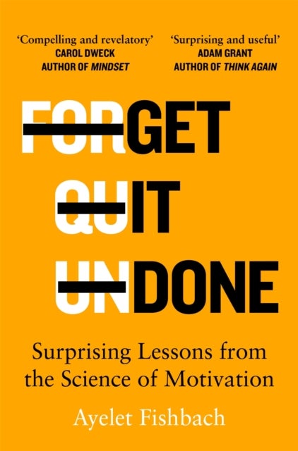 Get it Done - Surprising Lessons from the Science of Motivation