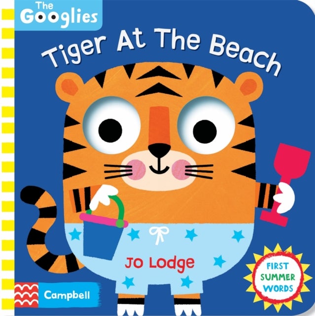 Tiger At The Beach - First Summer Words