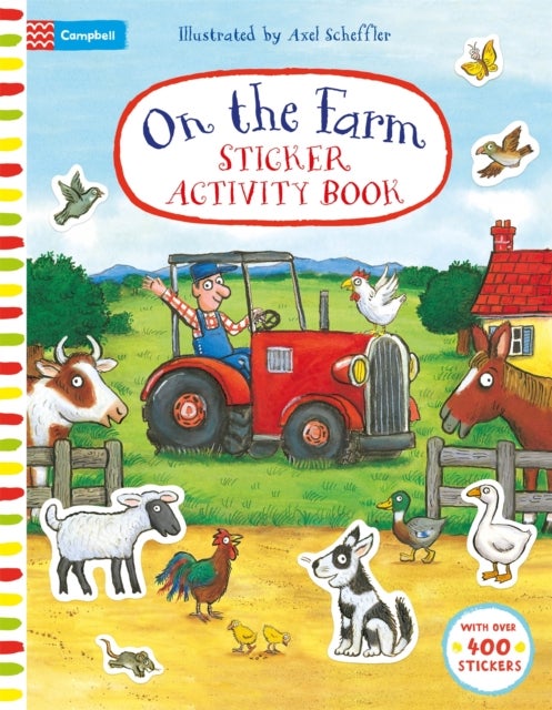 On The Farm Sticker Activity Book - With over 400 stickers!