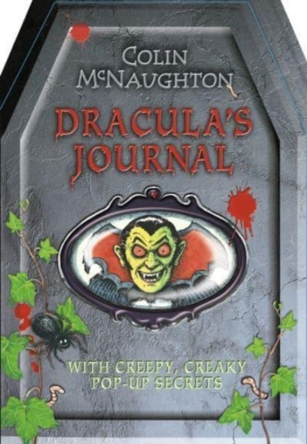 Dracula's Journal - A hilarious, diary-style spooky coffin-shaped novelty book for Halloween gifting, ideal for readers aged 5, 6, 7, 8