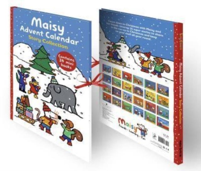 Maisy Advent Calendar Story Collection - Count down to Christmas with 24 story books about everyone's favourite mouse – with a new book for every single day, this is the perfect Advent gift for kids aged 2-6