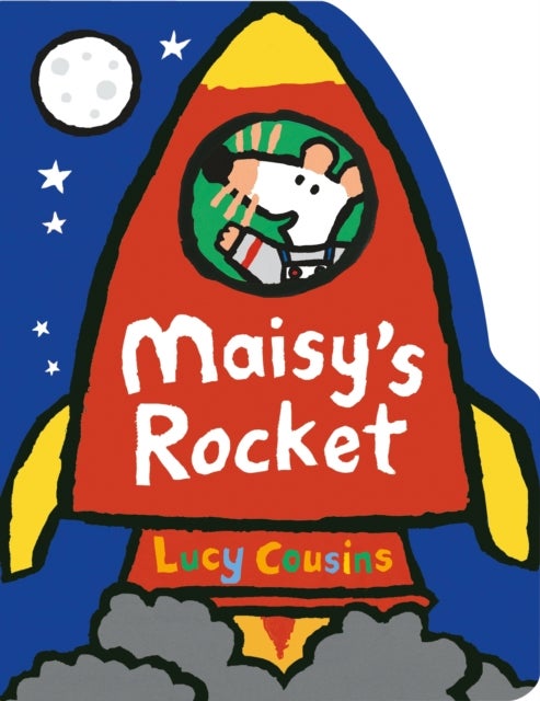 Maisy's Rocket - A perfect gift for all toddler space fans and wannabe astronauts – a chunky board book in the shape of a rocket, providing story time and play time in one!