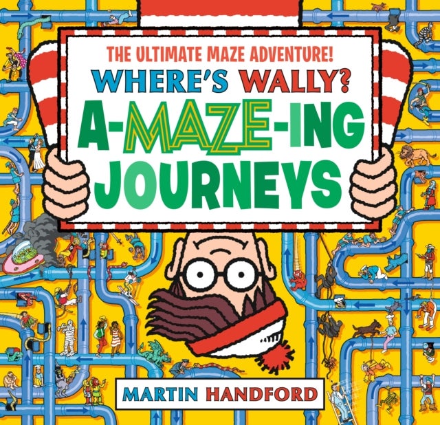Where's Wally? Amazing Journeys - An epic maze gift book packed with puzzles, searches and over 60 amazing routes to explore, perfect present for boys, girls and teenage fans