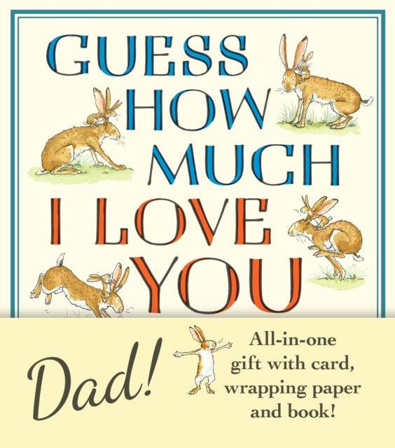 Guess How Much I Love You - The perfect present for Father's Day, with classic book, card and gift wrap all in one elegant and handy package!