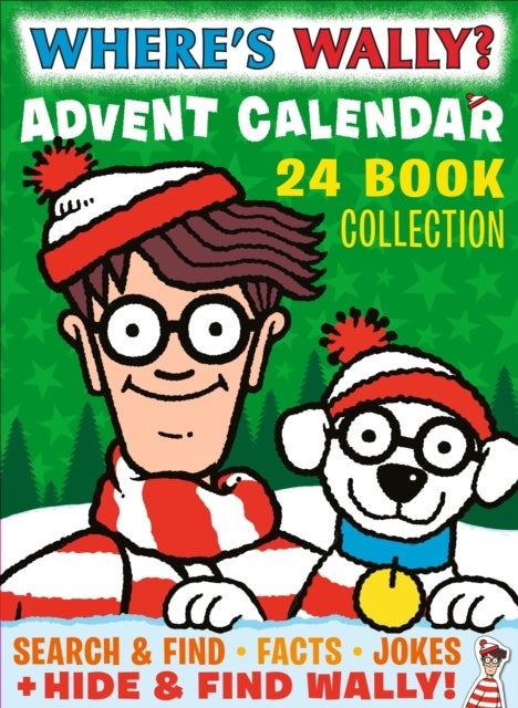 Where's Wally? Advent Calendar 24 Book Collection - Countdown to Christmas with this ultimate festive Where’s Wally? gift for kids 6 and up!