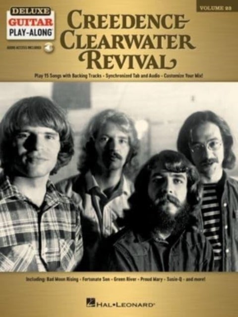 Creedence Clearwater Revival - Deluxe Guitar Play-Along Vol. 23. Book with Interactive Online Audio Interface