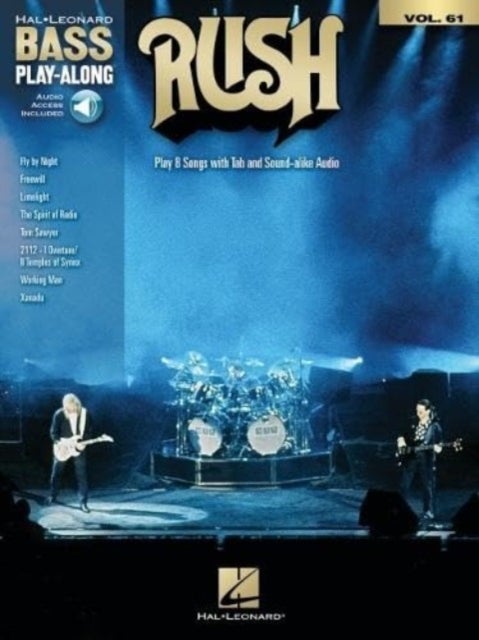 Rush - Hal Leonard Bass Play-Along Volume 61