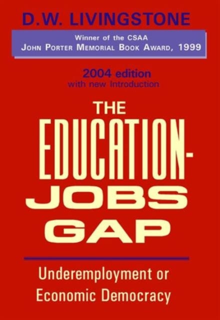 The Education-Jobs Gap - Underemployment or Economic Democracy