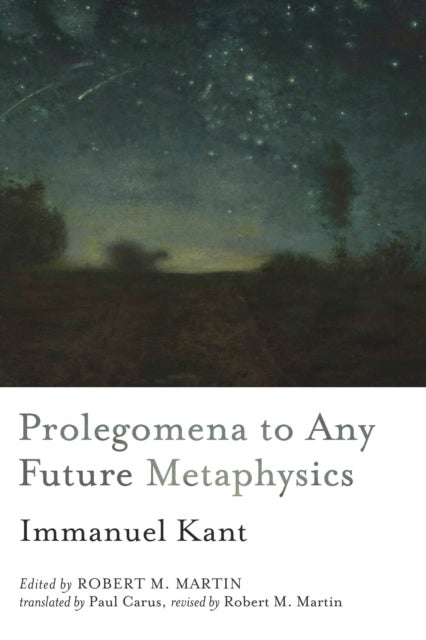 Prolegomena to Any Future Metaphysics