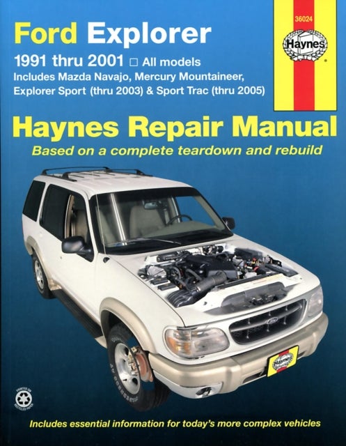 Ford Explorer, Mazda Navajo, Mercury Mountaineer (91 - 05)