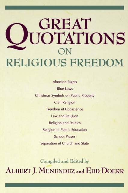 Great Quotations on Religious Freedom