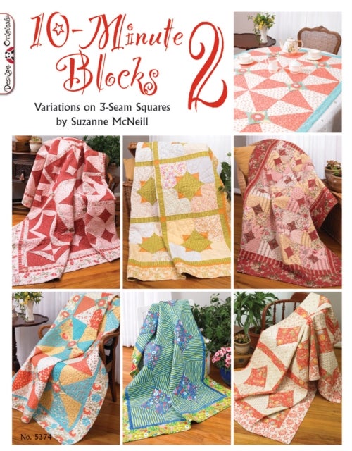 10-Minute Blocks 2 - Variations on 3-Seam Squares