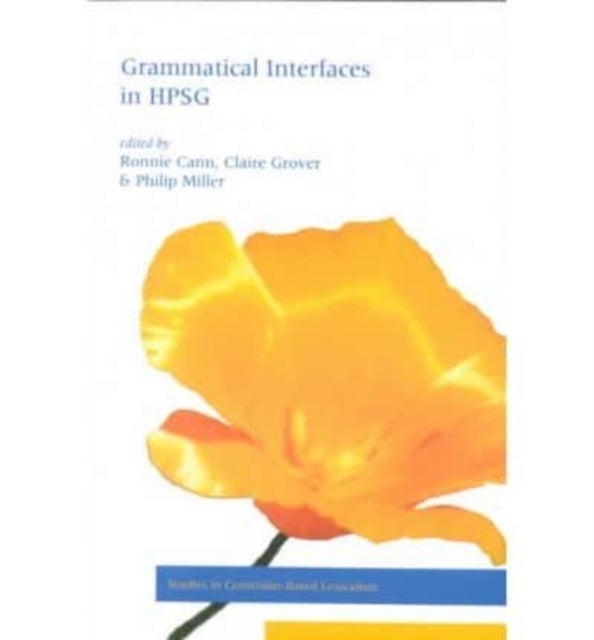 Grammatical Interfaces in HPSG